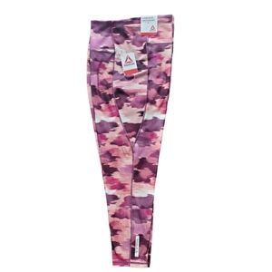 Reebok Women's High Rise Print Leggings with Pockets 25" Inseam